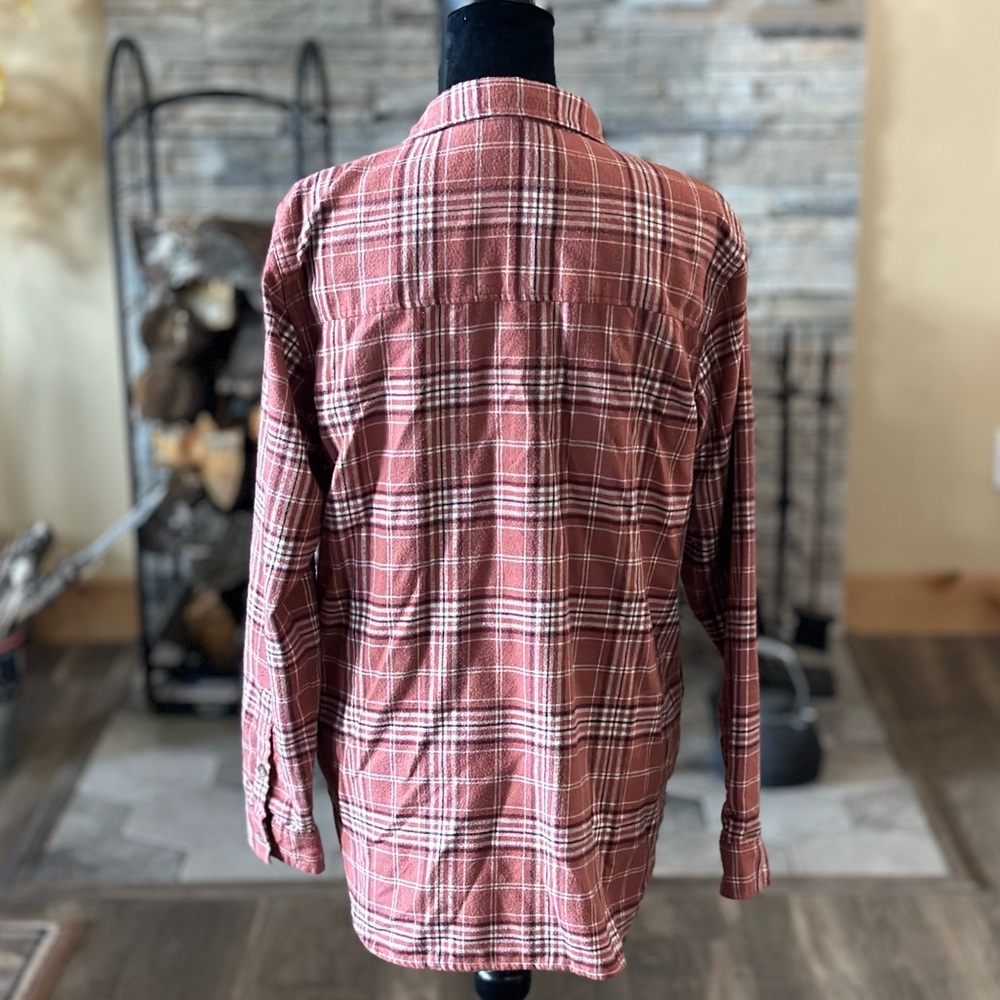 Abercrombie & Fitch Boyfriend Flannel - L - Picture 4 of 5